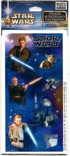 Star Wars 2002 Hallmark Party Express Attack of the Clones Pattern 2193 Stickers