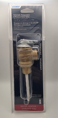 #ad 10423 Camco RV Pressure Relief Valve 1 2 Inch NPT amp; 1 3 16 Inch Shank 4quot; Probe $19.99