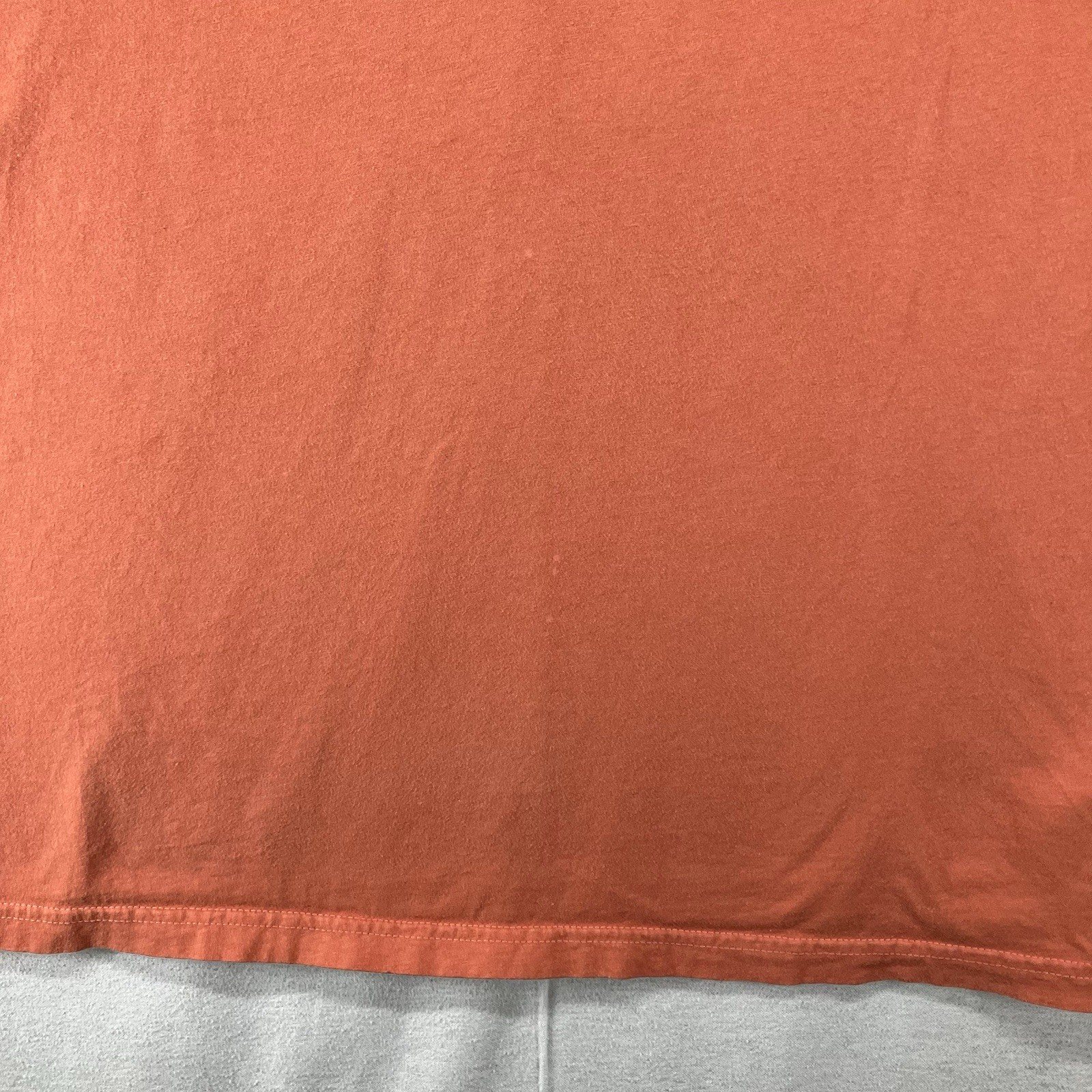 Patagonia 1973 Fitzroy Organic Cotton T-Shirt Mens Sz L Slim Fit Orange Gorpcore thumbnail 7