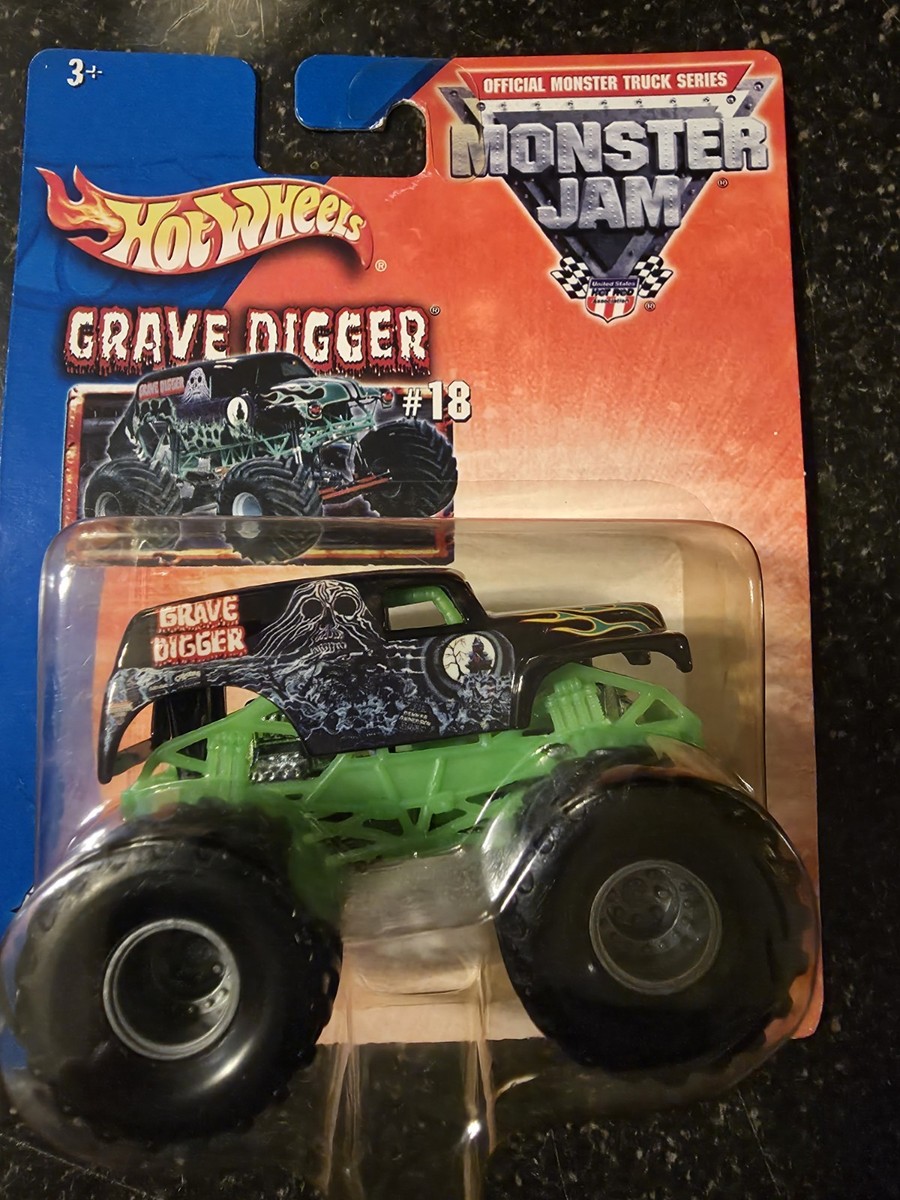 hotwheels monster jam 日本未発売 入手困難 Hot Wheels Monster Jam Grave Digger #18 2003 | eBay