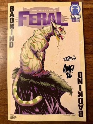 FERAL #21 ABSOLUTE BATMAN #15 HOMAGE 2X Signed, FORSTNER & FLEECS, NM, SOLD OUT
