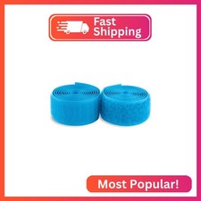 Blue Hook and Loop Tape 1 inch Sew On Non-Adhesive Hook and Loop Light Blue Tape