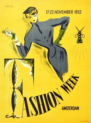 Amsterdam Fashion Week Midcentury Design Kleidung Bekleidung