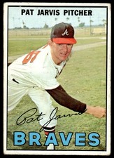 1967 Topps Pat Jarvis RC Atlanta Braves #57