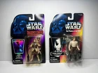 Star Wars Shadows of the Empire Leia & Power of the Force Han Solo figures 1996