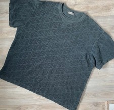 Rare Dior Towel Tee Shirt In Turquoise, Size Large Excellent Condition