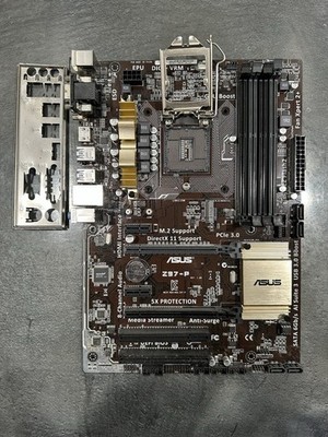 ASUS Z97-P LGA1150 ATX DDR3 Motherboard with IO Shield & Celeron G1820 Processor