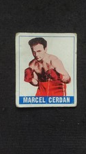 1948 Leaf Knock Out Boxing card # 42 Marcel Cerdan   (G)