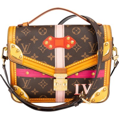 Louis Vuitton Monogram Canvas Summer Trunk Metis Handbag Tasche