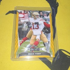 Leaf Draft 2023 Brock Purdy #19 San Francisco 49ers Football 