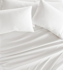 Linen Market Double-Brushed Microfiber California King Sheet Set 4 Piece Oe...