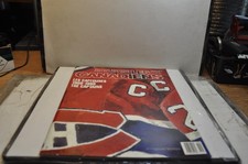 Montreal Canadiens Hockey Magazine program special the captains poster 1989 -90