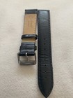 Vintage NOS Speidel 20mm Black Padded  Leather Pre-Owned — photo 3