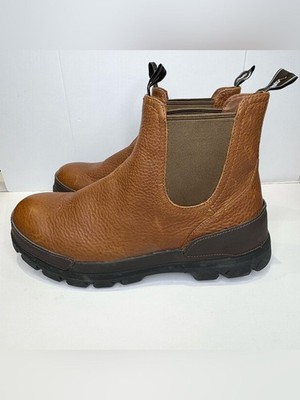 Polo Ralph Lauren Oslo Chelsea Men's Size 11D Slip On Boots Brown