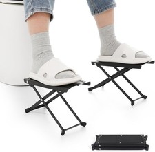 Foldable Toilet Stool - Portable Travel Poop Stool for Toilet 7" and 9"