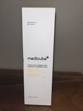 medicube Kojic Acid Turmeric Vita Capsule Cleansing Foam 4.23 oz. New In Box