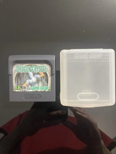 New ListingDragon Crystal Sega Game Gear 1991 Authentic Cartridge w/ Case Tested & Works!