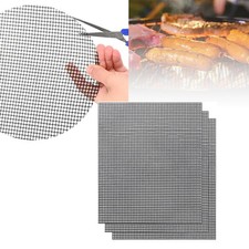 Easy BBQ Grill Mat Copper Pad Non Stick Barbe...