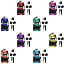 Kids Girls Set Rave Costume Competition Outfits Performance Long Sleeve Cosplay