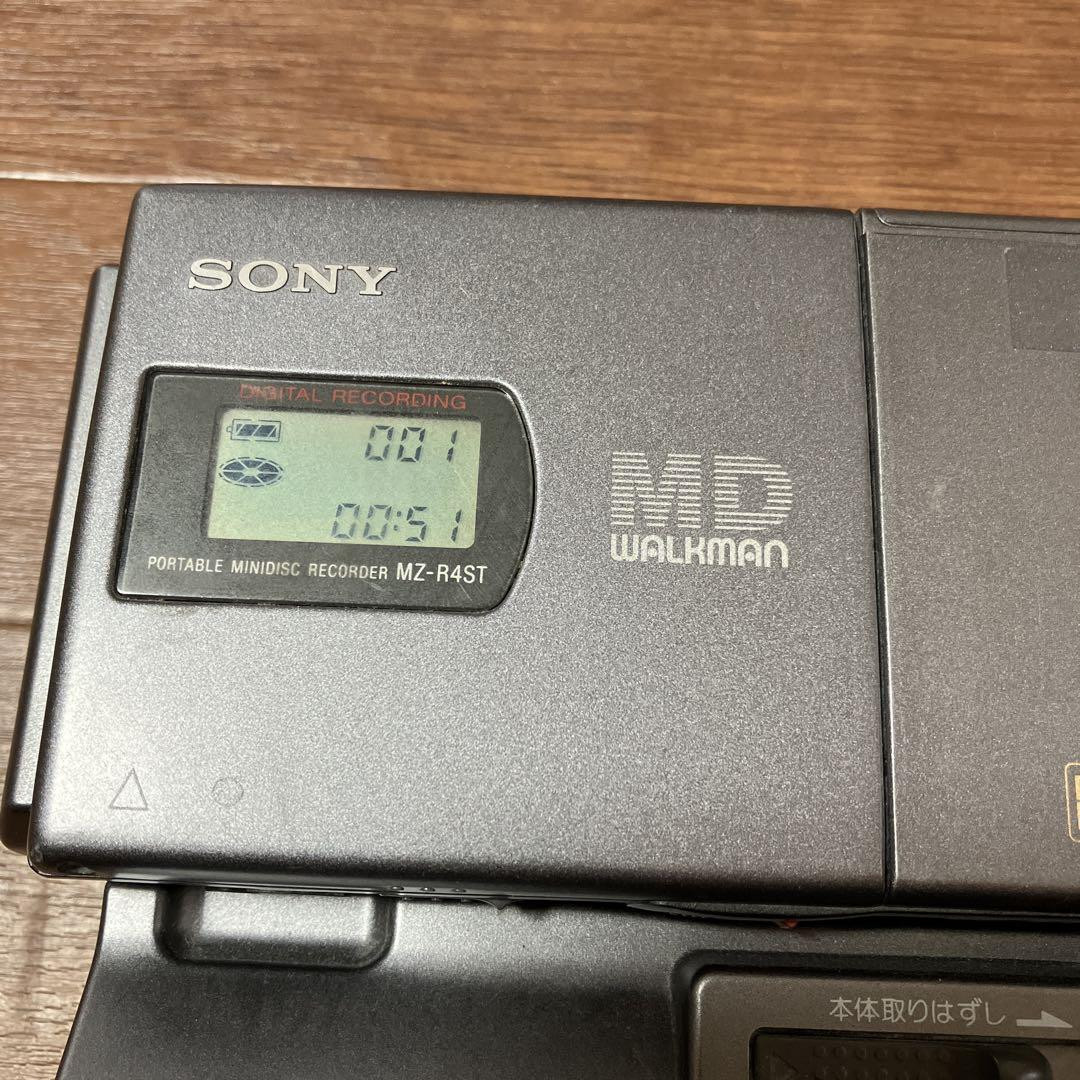 SONY Portable MD Player MZS-R4ST Actual Product Recording SONY Portable MD Player MZS-R4ST Actual Product Recording