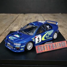 Trofeu Subaru Impreza WRC 2000 Rally Car, Richard Burns #3, 1/43 Boxed