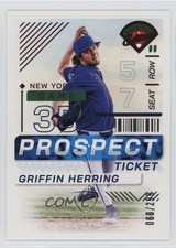 2024 Panini Prospect Edition Red /299 Griffin Herring #115 8d2
