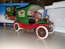 2002 Franklin Mint Ford Model T Limited Edition Christmas Truck New In Boxcoa