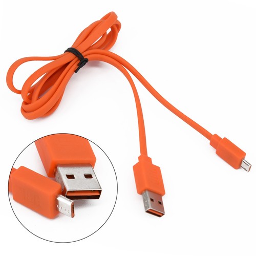 1xMicro USB Fast Charger Flat Cable Cord for JBL Flip 3 4 Pulse 2 1M/3 feet Kits - Picture 1 of 7