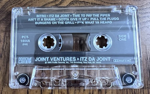 Joint Ventures: itz da joint (1993 Profile) Cassette Tape Brand New Rap HipHop - Picture 5 of 5