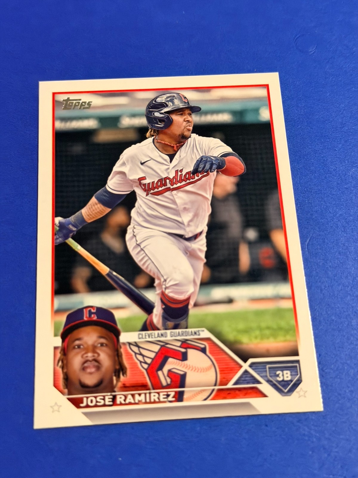 2023 Topps Series 1 - Jose Ramirez #256 Photo Variation