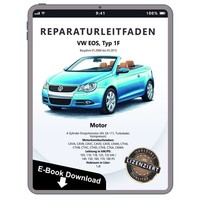 Vw Eos 1F 2006-2015 4-Zyl. Benzinmotor 1,4L 140-180 Ps Reparaturleitfaden Ebook