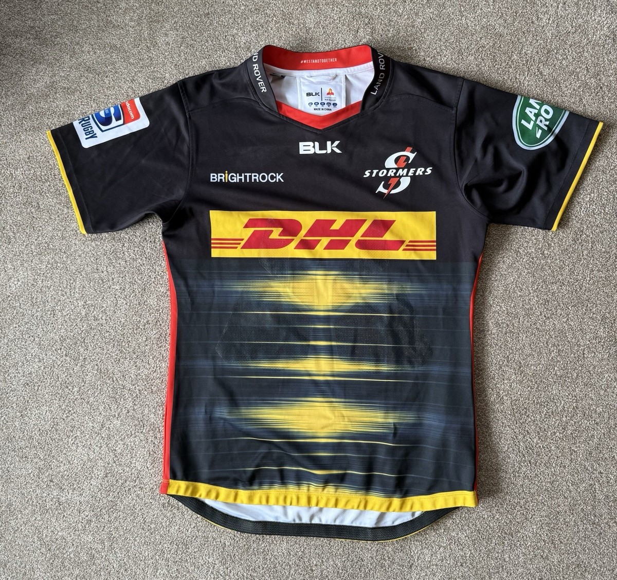 BLK#ストーマーズジャージ#スーパーラグビー STORMERS DHL BLK#ストーマーズジャージ#スーパーラグビー STORMERS DHL DHL