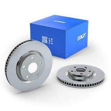 2x SKF BREMSSCHEIBEN 256mm passend für AUDI A1 SEAT IBIZA SKODA FABIA KAMIQ