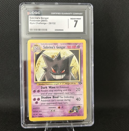 Sabrina's Gengar (Unlimited) graded CGC 7 for sale on eBay