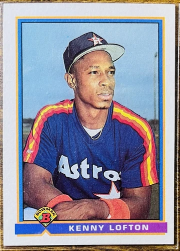 1991 Bowman - #565 Kenny Lofton Rookie  (RC)  Houston Astros NM-MT