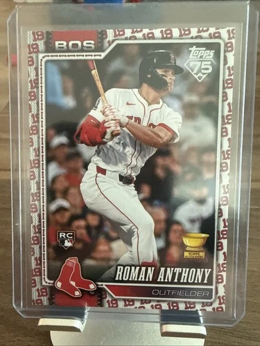 Topps 2026 Series 1-Roman Anthony - RC - Player Number Variation - Red Sox - SSP