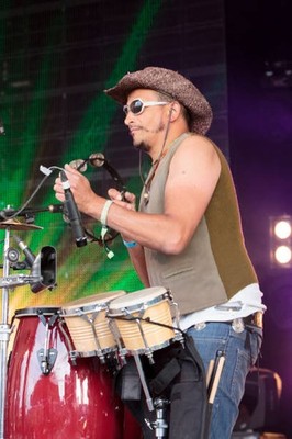 Everett Morton of The Beat performs during Beat Herder Festival at- Old Photo