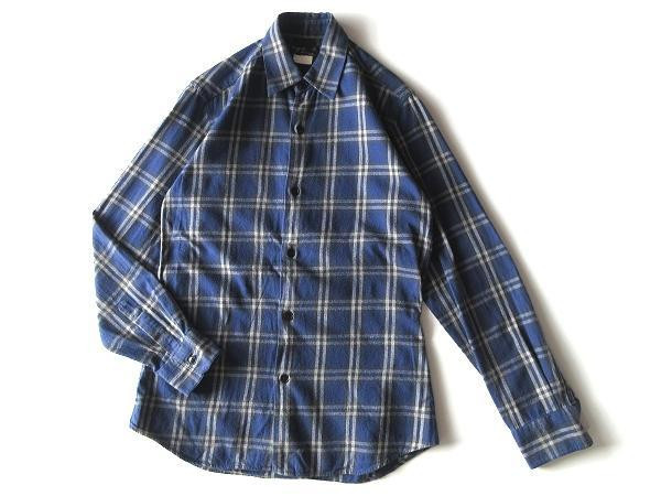 Rare Vintage agnes b. homme Check Shirt Blue | eBay Rare Vintage agnes b. homme Check Shirt Blue | eBay