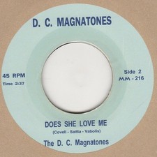 D C Magnatones Does She Love Me Carver (with home made label) Soul Northern Moto