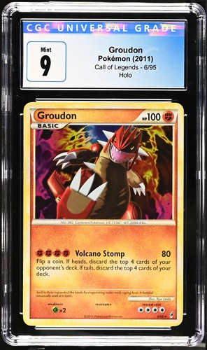 Groudon graded CGC 9 for sale on eBay
