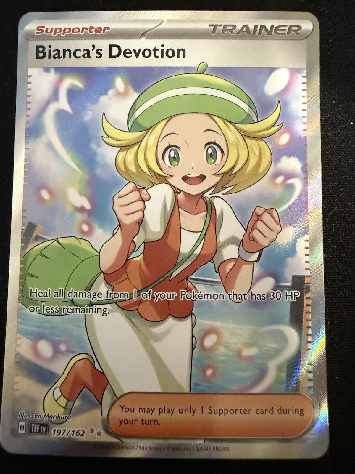 Bianca's Devotion 197/162 Full Art Temporal Forces Scarlet & Violet (NM) Pokemon