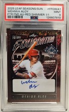 2025 Leaf Seasons In The Sun 1/1 Red Shimmer Wehiwa Aloy PSA 9 POP 1 2025 Leaf Seasons In The Sun 1/1 Red Shimmer Wehiwa Aloy PSA 9 POP 1