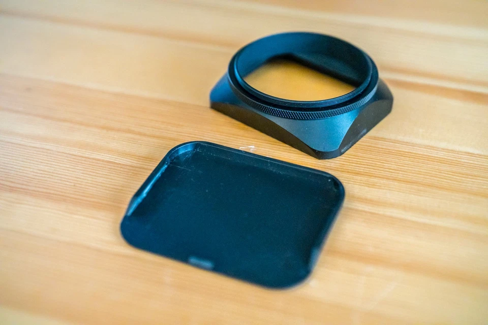 Haoge LH-B67T 67mm Square Metal Screw-in Lens Hood & Lens Cap | Excellent - Image 4 of 4