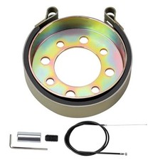 Rear 4" Drum Brake Band Pin Brake Cable Kit for Predator 212cc 420cc 196cc Go