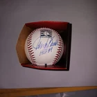 Johnny Bench Autograph Rawlings HOF OML Baseball Ins. "HOF 89" Fanatics Hologram