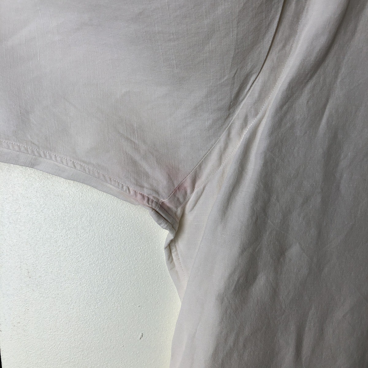 Used Ralph Lauren Classic Fit long-sleeved linen button-down shirt men's size L thumbnail 9