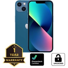 Apple iPhone 13 - 128 GB - Blue Unlocked Smartphone - Very Good