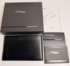 DuPont James Bond 007 Ecritoire De Poche Leather Portable Writing Desk Set & Pen