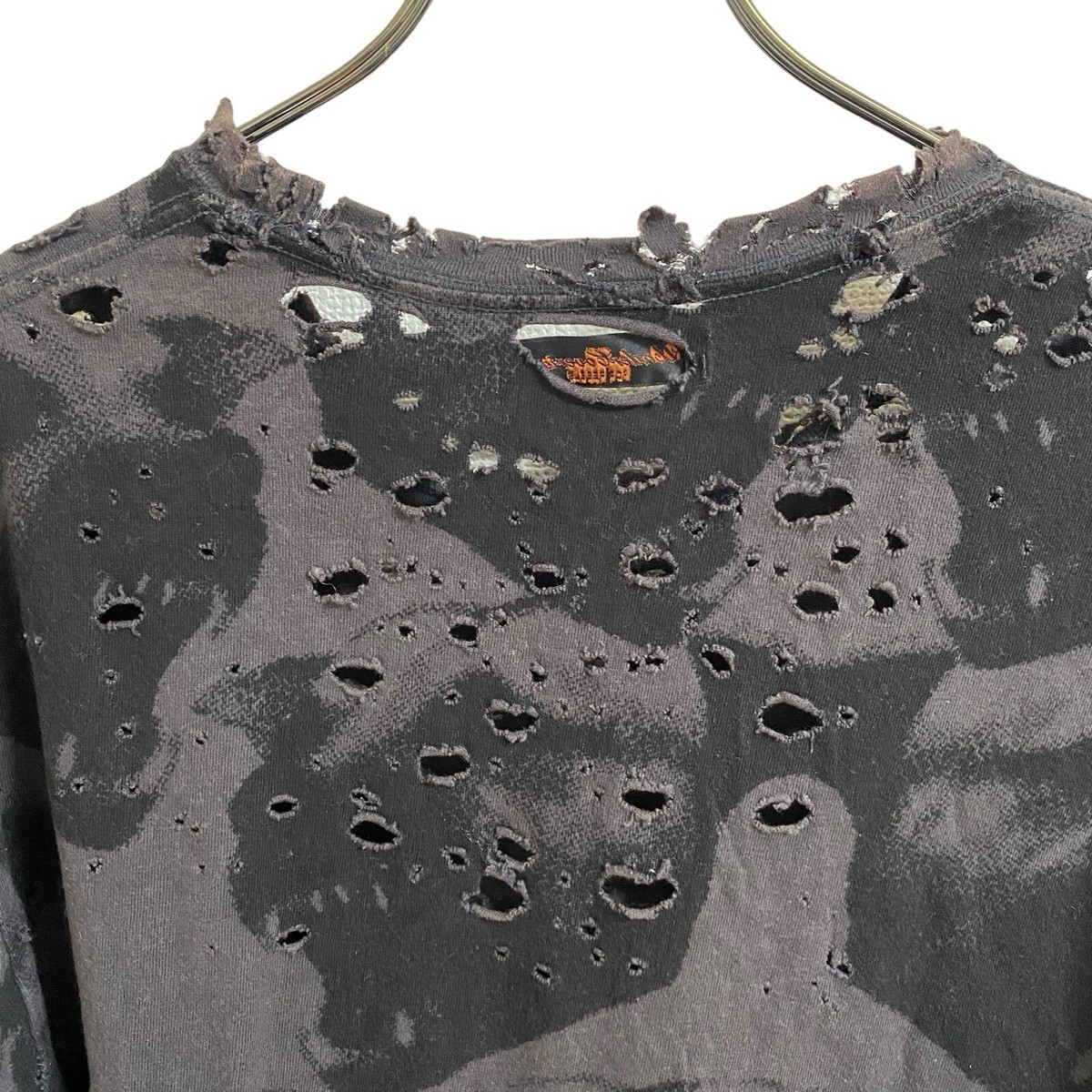 undercoverism 03aw paperdoll 再構築カットソー L UNDERCOVERISM JUN TAKAHASHI 2003AW Paper Doll Distressed T