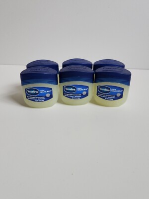 Vaseline 100% Pure Petroleum Jelly Original Healing Dry Cracked Skin 6 pk 1.75oz